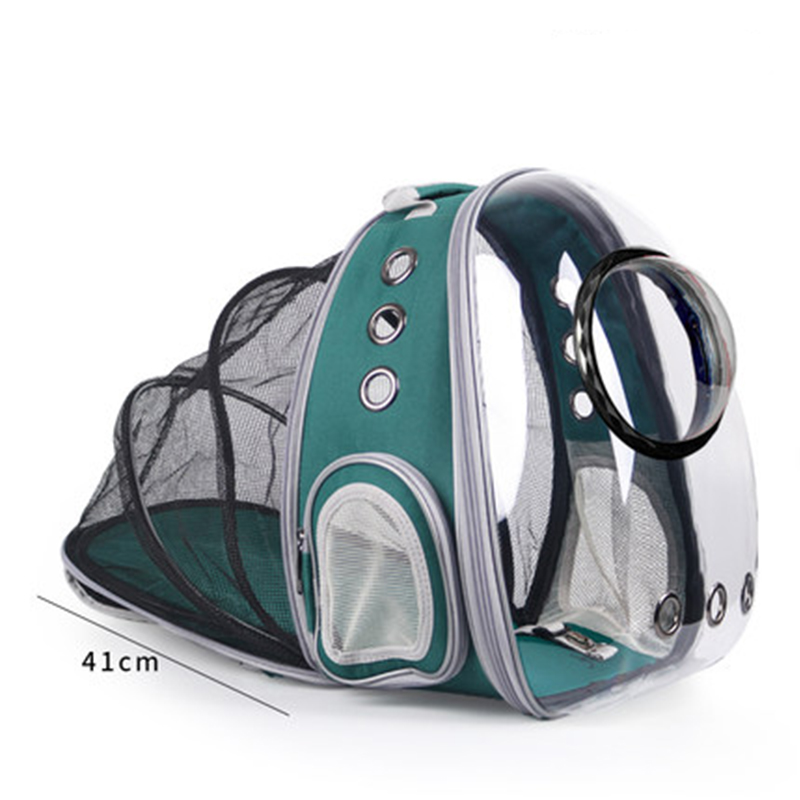Hochwertige tragbare Astronauten-Reisetasche für Katzen, atmungsaktive Raumkapsel, entnehmbare, transparente Tragetasche, Haustierrucksack für Katze und Hund